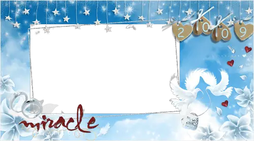 Photo frame - Christmas miracle
