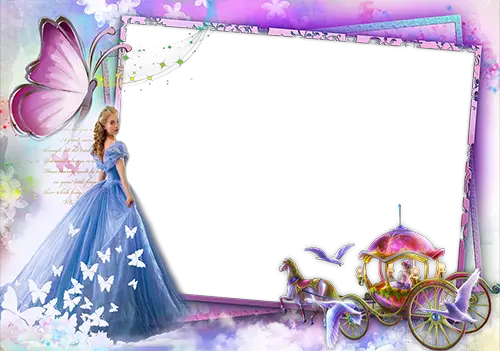 Photo frame - Fairytale princess