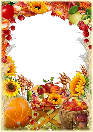 Photo frame - Gifts of Autumn