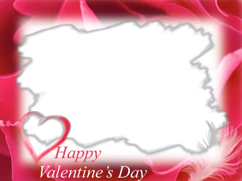 Photo frame - Sweet Valentine's day heart