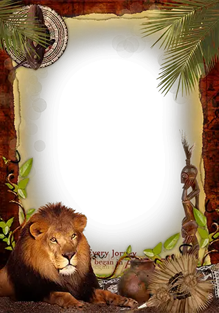 Photo frame - Welcome to Africa