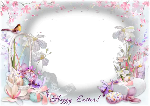 Photo frame - Wishing you a great Easter