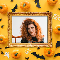 Efektu - Halloween Boo Photo Frame