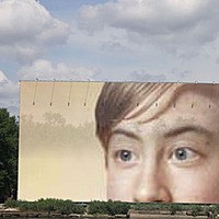Efeito de foto - Huge Billboard