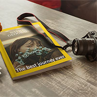 Effet photo - On the cover of National Geographic
