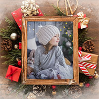 Efektu - Photo frame for Happy Holidays and New Year