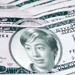 Photo effect - Pack of personal dollars