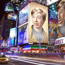 Effet photo - Times Square est le cœur de New York City
