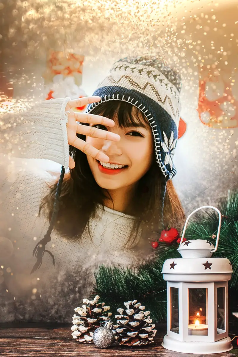 Foto efecto - Christmas Joy