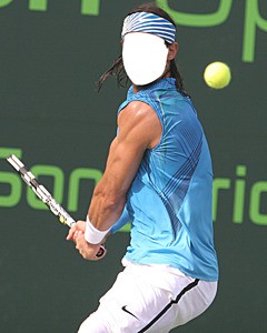 Tennis. Rafa Nadal klaar te slaan