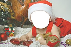 Baby. First christmas