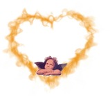 Photo frame - Angel Heart