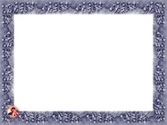 Photo frame - Angel Blue Old