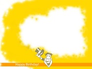 Photo frame - Yellow Range Strip