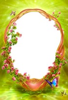 Photo frame - Green Fantasy