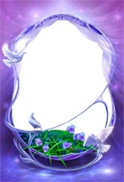 Photo frame - Purple Tale