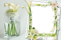 Photo frame - Delicate Flowers