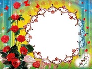 Cornici fotografiche - Roses and Butterflies
