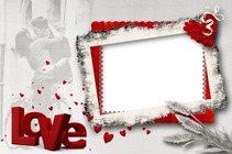 Cornici fotografiche - Red Love