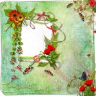 Cornici fotografiche - Spring Spirit Scrap Page
