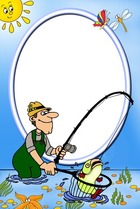 Photo frame - Fishing