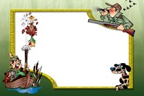 Photo frame - Funny Hunter