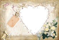 Photo frame - Key To My Heart