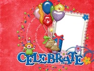 Photo frame - Celebrate
