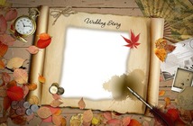 Photo frame - Wedding Story