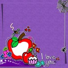 Cornici fotografiche - I Love You Scrap Page