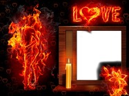 Cornici fotografiche - Burning Love