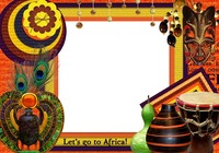 Foto rāmji - Let's Go To Africa