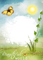 Cornici fotografiche - Beautiful World