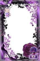 Foto rámeček - Purple Glamour