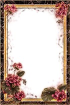 Photo frame - Aroma of Geranium