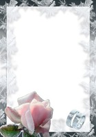 Photo frame - Winter Wedding