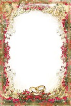 Photo frame - Wedding In Rose Aroma