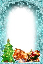 Molduras para fotos - Christmas in Turquoise Tones