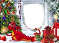 Marco de fotos - Year of the Red Dragon