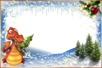 Marco de fotos - Fir Tree from Dragon