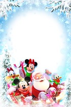 Molduras para fotos - On Fast Santa's Sledge
