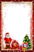 Molduras para fotos - Santa, Christmas Tree and Gifts