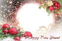Marco de fotos - Lovely Holiday New Year