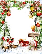 Molduras para fotos - Christmas Attributes