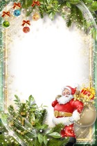 Molduras para fotos - Happy Santa