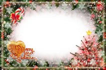 Molduras para fotos - Merry Christmas and Happy New Year!