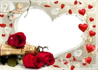Photo frame - Be My Valentine