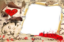 Photo frame - Love Letter