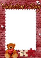 Photo frame - Valentine's Day. You and Me