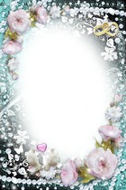 Photo frame - Peonies, Charm and Beauty
